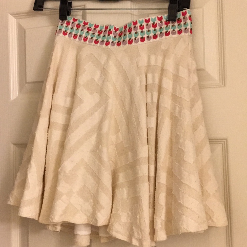 White cotton skirt, XS
